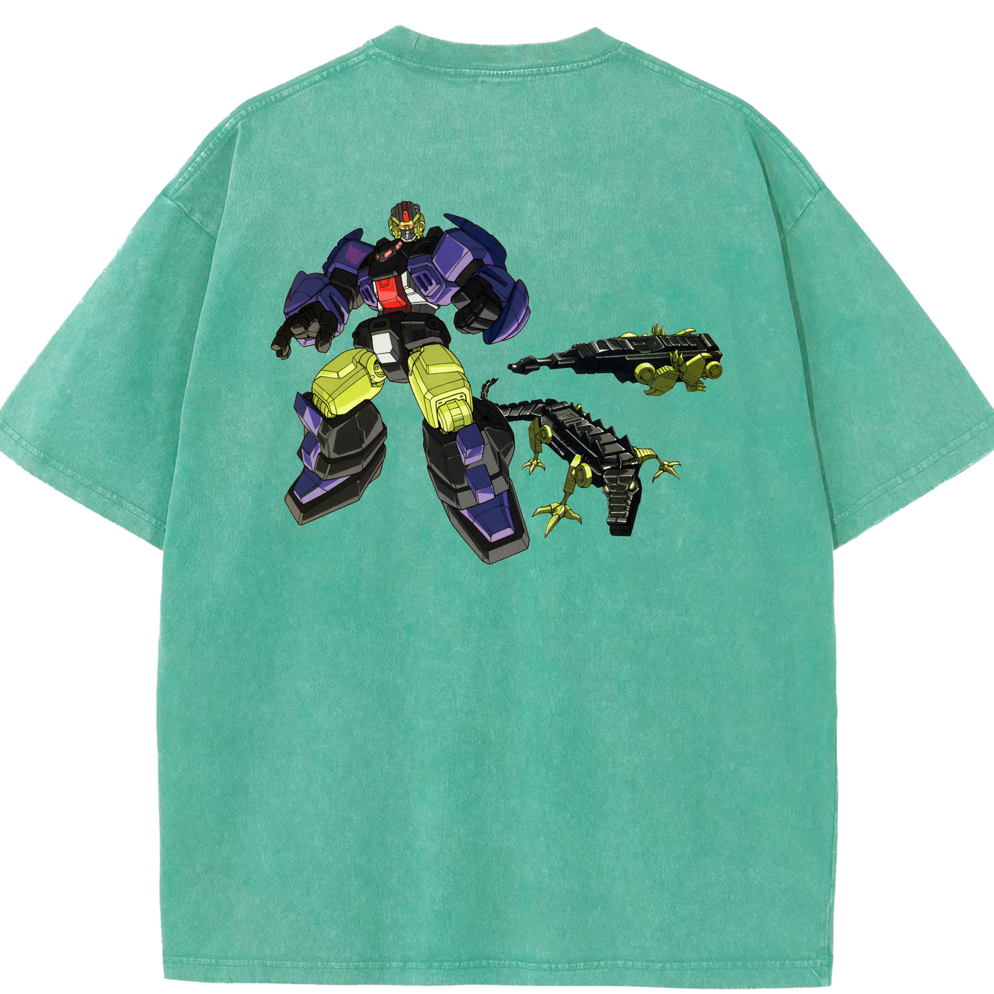 （画像用）  綿100% ヴィンテージ風 半袖Tシャツ（背面プリント）